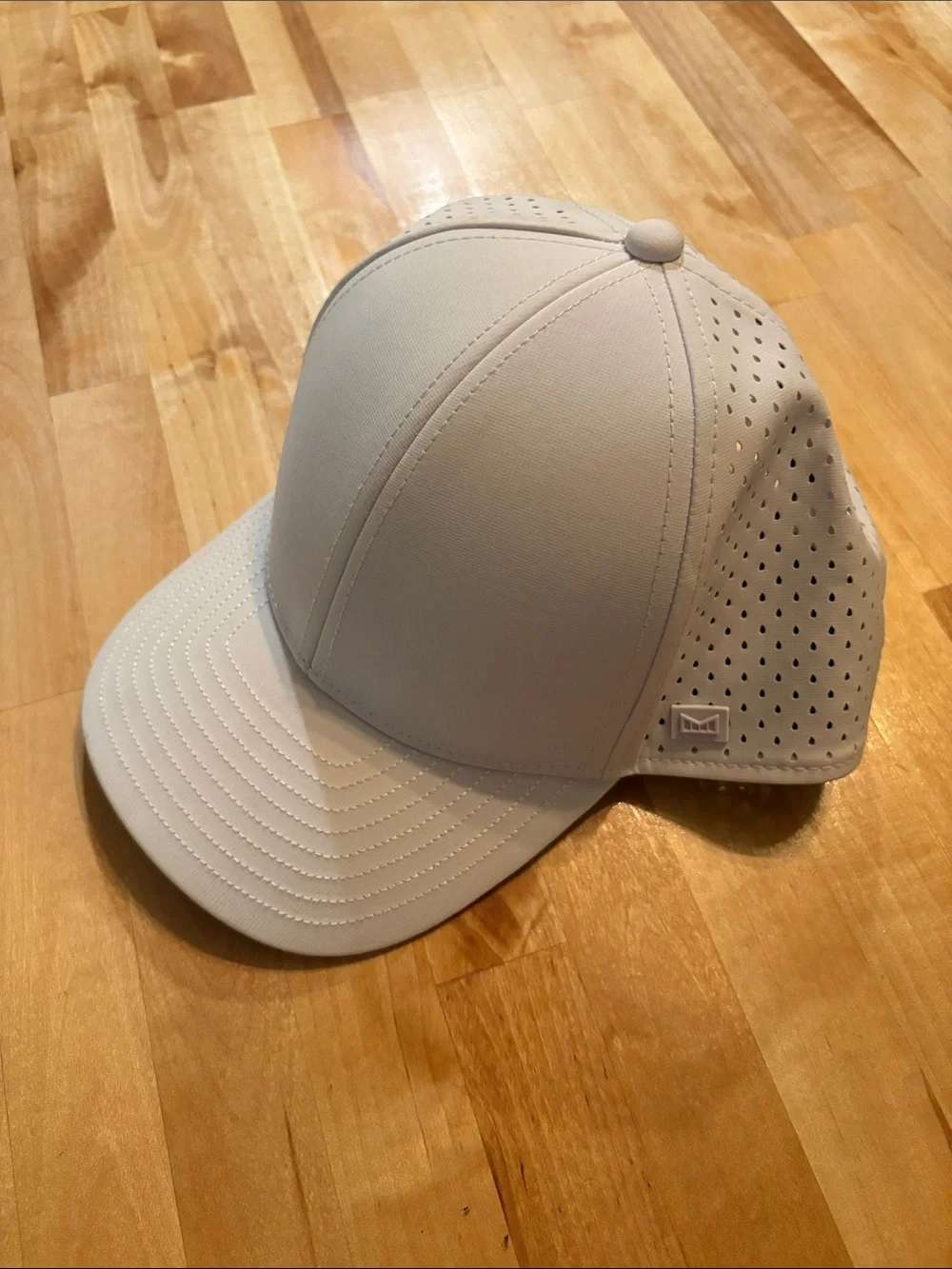 Melin A-Game Hydro Men's Lightweight Perforated Hat- White